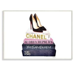 AUDREY HEPBURN Fashion Glam Tom Ford Books Canvas